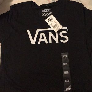 Black VANS black T-shirt
